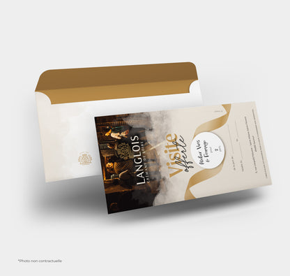 Carte Cadeau Visite  « L'Escape Game à vélo »